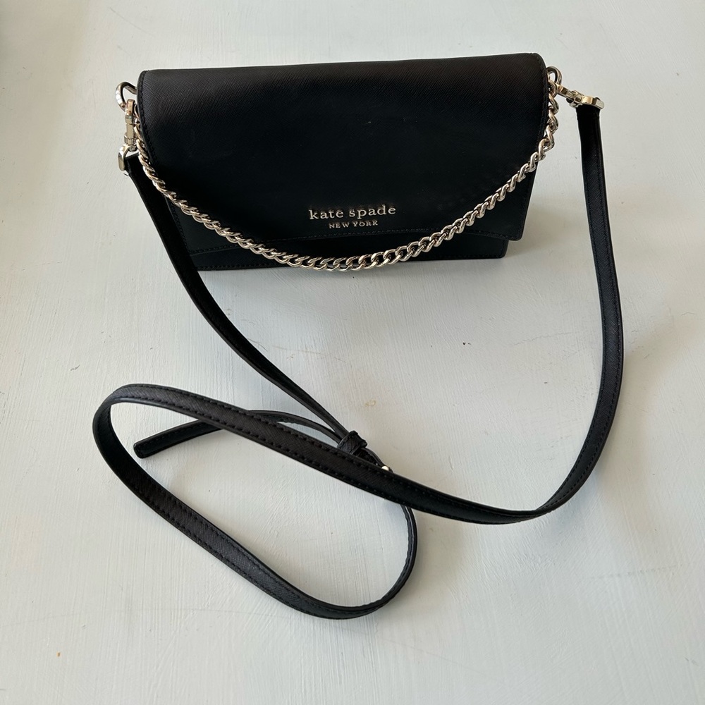 Kate Spade black crossbody bag
